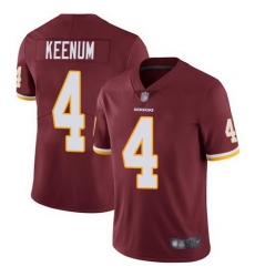 Nike Redskins 4 Case Keenum Burgundy Vapor Untouchable Limited Jersey