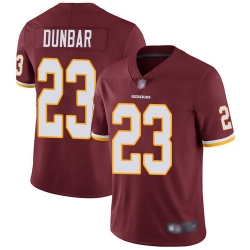 Redskins 23 Quinton Dunbar Burgundy Red Team Color Men Stitched Football Vapor Untouchable Limited Jersey