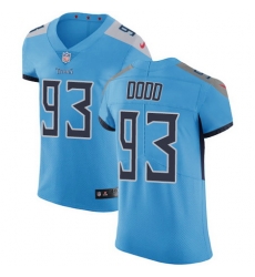 Nike Titans #93 Kevin Dodd Light Blue Team Color Mens Stitched NFL Vapor Untouchable Elite Jersey
