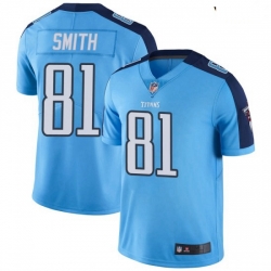 Youth Tennessee Titans 81 Jonnu Smith Light Blue Vapor Limited Jersey