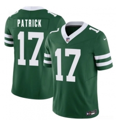 Men New York Jets 17 Tim Patrick Green 2026 F U S E Vapor Untouchable Limited Stitched Jersey Men New York Jets 17 Tim Patrick Green 2026 F U S E Vapor Untouchable Limited Stitched Jersey