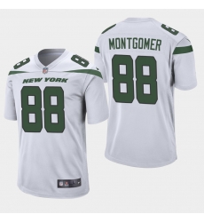 Men New York Jets 88 Ty Montgomery White Vapor Untouchable Limited Jersey