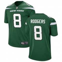 New York Jets #8 Aaron Rodgers Green Vapor Untouchable Limited Stitched Jersey