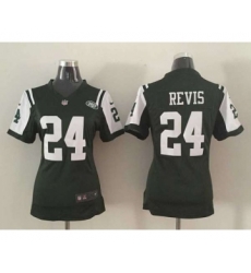 nike women nfl jerseys new york jets 24 revis green[nike]