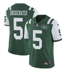 Nike Jets #5 Teddy Bridgewater Green Team Color Youth Stitched NFL Vapor Untouchable Limited Jersey