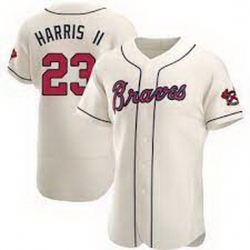 Women's Atlanta Braves Michael Harris II Cream Alternate Jersey