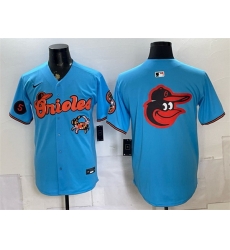 Men Baltimore Orioles Team Big Logo Blue With Patch Vapor Premier Limited Stitched Baseball Jersey Men Baltimore Orioles Team Big Logo Blue With Patch Vapor Premier Limited Stitched Baseball Jersey