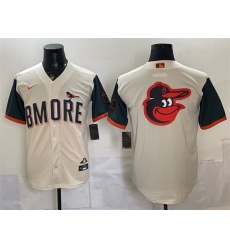 Men Baltimore Orioles Team Big Logo Natural 2026 City Connect Stadium Stitched Baseball Jerseys Men Baltimore Orioles Team Big Logo Natural 2026 City Connect Stadium Stitched Baseball Jerseys