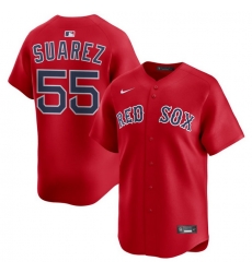 Men Boston Red Sox Nike Home Limited Jersey Red Suarez Ranger 55 Men Boston Red Sox Nike Home Limited Jersey Red Suarez Ranger 55