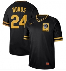 Men Pittsburgh Pirates 24 Barry Bonds Black Stitched Baseball Jersey Men Pittsburgh Pirates 24 Barry Bonds Black Stitched Baseball Jersey