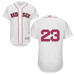 Mens Majestic Boston Red Sox 23 Blake Swihart White Home Flex Base Authentic Collection MLB Jersey