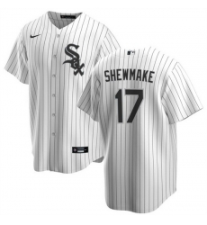 Men Chicago White Sox 17 Braden Shewmake White Cool Base Stitched Jersey