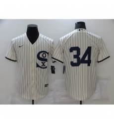 Men Chicago White Sox 34 Michael Kopech Cream Game 2021 Field of Dreams Jersey