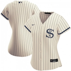 Women Chicago White Sox Field of Dreams Blank Cream Jersey