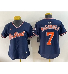 Youth Detroit Tigers 7 Kevin McGonigle Navy 2026 Alternate Vapor Premier Limited Stitched Baseball Jersey Youth Detroit Tigers 7 Kevin McGonigle Navy 2026 Alternate Vapor Premier Limited Stitched Baseball Jersey