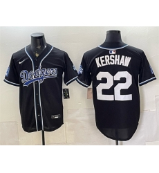 Men Los Angeles Dodgers 22 Clayton Kershaw B2B Champs 2026 Black Out Style Vapor Limited Stitched Baseball Jersey Men Los Angeles Dodgers 22 Clayton Kershaw B2B Champs 2026 Black Out Style Vapor Limited Stitched Baseball Jersey