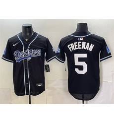 Men Los Angeles Dodgers 5 Freddie Freeman B2B Champs 2026 Black Out Style Vapor Limited Stitched Baseball Jersey Men Los Angeles Dodgers 5 Freddie Freeman B2B Champs 2026 Black Out Style Vapor Limited Stitched Baseball Jersey