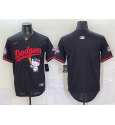 Men Los Angeles Dodgers Blank Black Hello Kitty Night 2025 World Series Champions Patch Stitched Baseball Jersey Men Los Angeles Dodgers Blank Black Hello Kitty Night 2025 World Series Champions Patch Stitched Baseball Jersey
