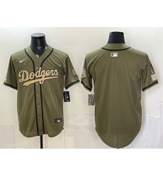 Men Los Angeles Dodgers Blank Olive 2026 Armed Forces Day Stitched Baseball Jersey Men Los Angeles Dodgers Blank Olive 2026 Armed Forces Day Stitched Baseball Jersey