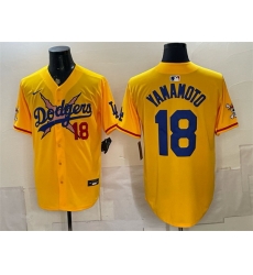 Men Los Angeles Dodgers x One Piece 18 Yoshinobu Yamamoto Yellow Vapor Premier Limited Stitched Baseball Jersey Men Los Angeles Dodgers x One Piece 18 Yoshinobu Yamamoto Yellow Vapor Premier Limited Stitched Baseball Jersey