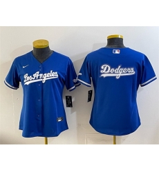 Women Los Angeles Dodgers Team Big Logo Royal Alternate Stadium Stitched Baseball Jersey Women Los Angeles Dodgers Team Big Logo Royal Alternate Stadium Stitched Baseball Jersey