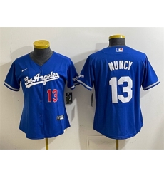 Youth Los Angeles Dodgers 13 Max Muncy Royal Alternate Stadium Stitched Baseball Jersey Youth Los Angeles Dodgers 13 Max Muncy Royal Alternate Stadium Stitched Baseball Jersey