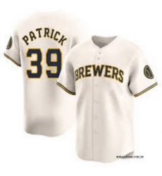 Men Milwaukee Brewers Chad Patrick #39 Ice Cream Stitched Limited Jersey Men Milwaukee Brewers Chad Patrick #39 Ice Cream Stitched Limited Jersey