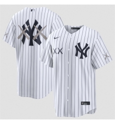 Men New York Yankees x-KAWS White Stadium Stitched Baseball Jersey Men New York Yankees x-KAWS White Stadium Stitched Baseball Jersey