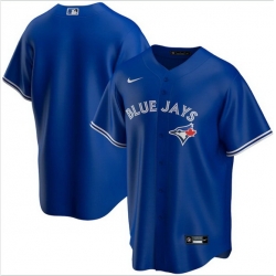 Men Toronto Blue Jays Nike Blue Blank Jersey