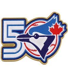 Youth Toronto Blue Jays 50th Team Annivesary Patch Biaog Youth Toronto Blue Jays 50th Team Annivesary Patch Biaog
