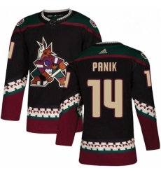 Youth Adidas Arizona Coyotes 14 Richard Panik Authentic Black Alternate NHL Jersey 