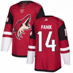 Youth Adidas Arizona Coyotes 14 Richard Panik Authentic Burgundy Red Home NHL Jersey 