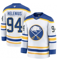 Men Buffalo Sabres 94 Konsta Helenius White Stitched Hockey Jersey Men Buffalo Sabres 94 Konsta Helenius White Stitched Hockey Jersey