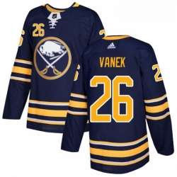 Youth Adidas Buffalo Sabres 26 Thomas Vanek Premier Navy Blue Home NHL Jersey 