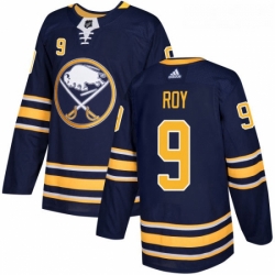 Youth Adidas Buffalo Sabres 9 Derek Roy Premier Navy Blue Home NHL Jersey 