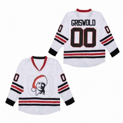 Blackhawks 00 Clark Griswold white Authentic Stitched Jerseys 2