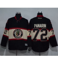 Blackhawks #72 Artemi Panarin Black New Third Stitched NHL Jersey