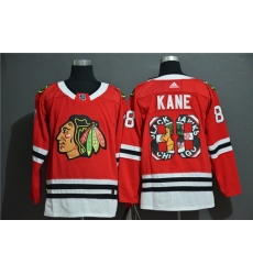 Blackhawks 88 Patrick Kane Red Fashion Adidas Jersey