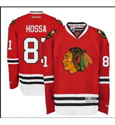 mens Chicago Blackhawks Marian Hossa Red Home Premier Jersey