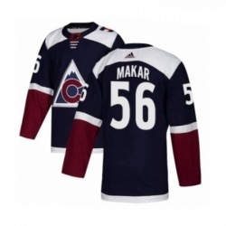 Youth Adidas Colorado Avalanche 56 Cale Makar Premier Navy Blue Alternate NHL Jersey 