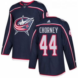Youth Adidas Columbus Blue Jackets 44 Taylor Chorney Authentic Navy Blue Home NHL Jersey 