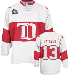 RBK Deroit Red wings #13 DATSYUK White Winter Classic