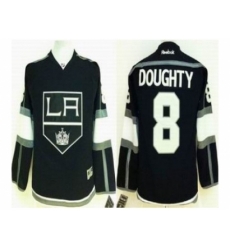 Youth nhl jerseys los angeles kings #8 doughty black