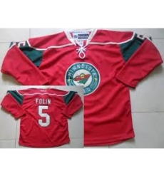 Minnesota Wild #5 Christian Folin Red NHL Jersey