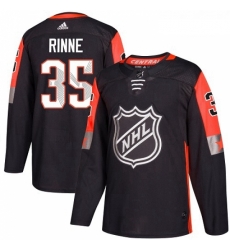 Youth Adidas Nashville Predators 35 Pekka Rinne Authentic Black 2018 All Star Central Division NHL Jersey 