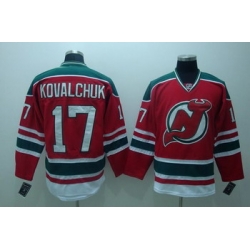 New Jersey Devils 17 IIlya Kovalchuk Red  jerseys