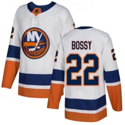 Men Adidas New York Islanders 22 Mike Bossy Premier White Home NHL Jersey