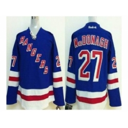 Youth nhl jerseys new york rangers #27 mcdonagh lt.blue