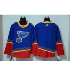 Blues Blank Blue Adidas Jersey