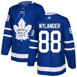 Youth Maple Leafs 88 William Nylander Blue Home Authentic Stitched Hockey Jersey